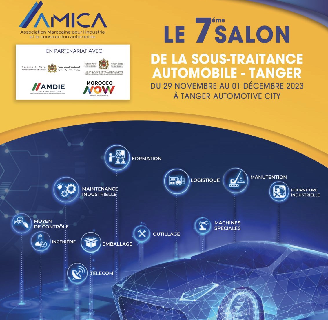Le Salon AMICA: au cœur de l'industrie automobile marocaine