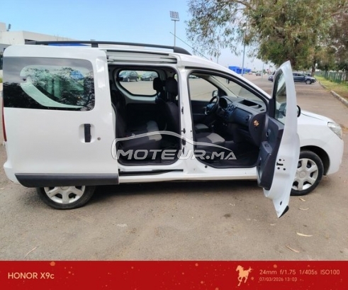 Dacia Dokker 2020 double coulisse 