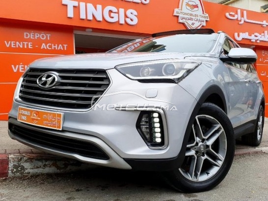 Acheter voiture occasion HYUNDAI Santa fe Gt line automatique full options au Maroc - 484251