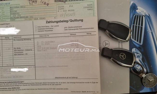 MERCEDES-BENZ Classe c W203 008 220 cdi sport edition occasion 1689126