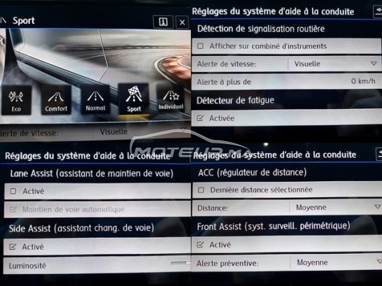 VOLKSWAGEN Tiguan R-line 2.0 tdi 240 8cv 2018 douane 12/2020 full occasion 2934097