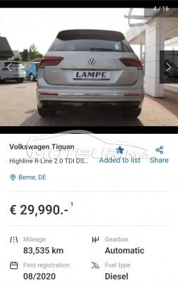 VOLKSWAGEN Tiguan Adil el yamlahi occasion 1864025