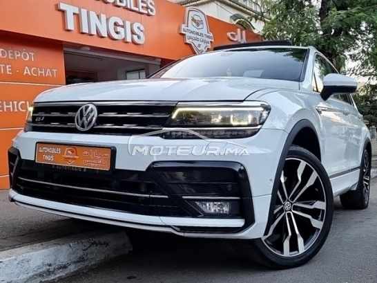 VOLKSWAGEN Tiguan R-line 2.0 tdi 240 8cv 2018 douane 12/2020 full مستعملة