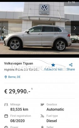 VOLKSWAGEN Tiguan Adil el yamlahi occasion 1864023
