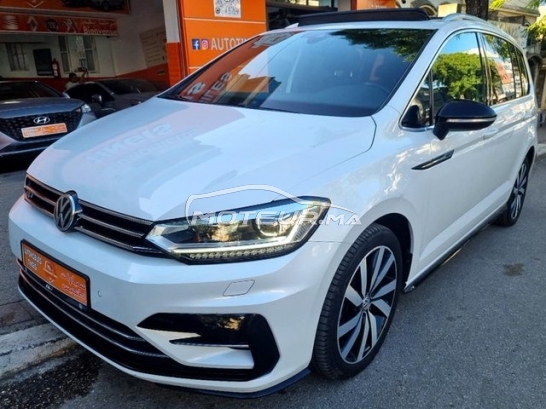 Voiture au Maroc VOLKSWAGEN Touran R-line 2.0 tdi 2019 douane 2025 7places toutes options - 478574