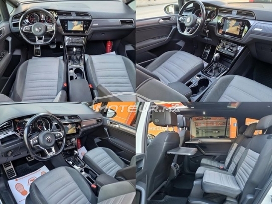 VOLKSWAGEN Touran R-line 2.0 tdi 2019 douane 2025 7places toutes options occasion 2728448