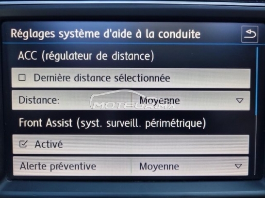 فولكزفاكن تووران R-line 2.0 tdi 190 douane2020 ttoptions مستعملة 3282468