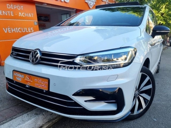 VOLKSWAGEN Touran R-line 2.0 tdi 2019 douane 2025 7places toutes options occasion 2728452
