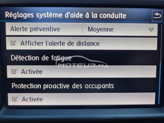 فولكزفاكن تووران R-line 2.0 tdi 190 douane2020 ttoptions مستعملة 3282469