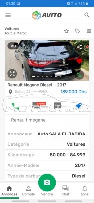 Consultez tous les avis sur le sujet: choix entre peugeot 308 et renault megane 4 sur le forum voiture, automobile, bagnole  de Moteur.ma le portail des voitures au Maroc
