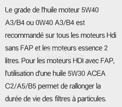 Consultez tous les avis sur le sujet: sur le forum de Moteur.ma le portail des voitures au Maroc