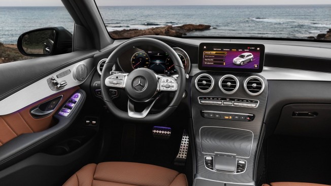 MERCEDES - MERCEDES GLC COUPE,220d 4matic amg line plus - 5
