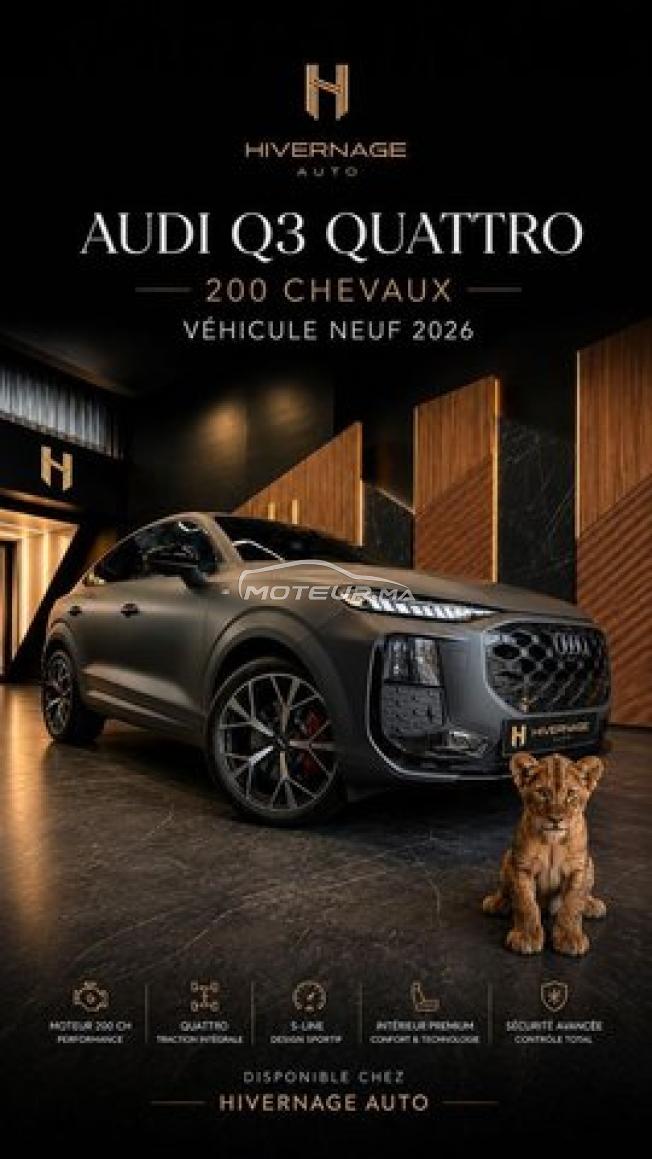 Audi Q3 S-Line Quattro 200Chevaux(Véhicule Neuf)