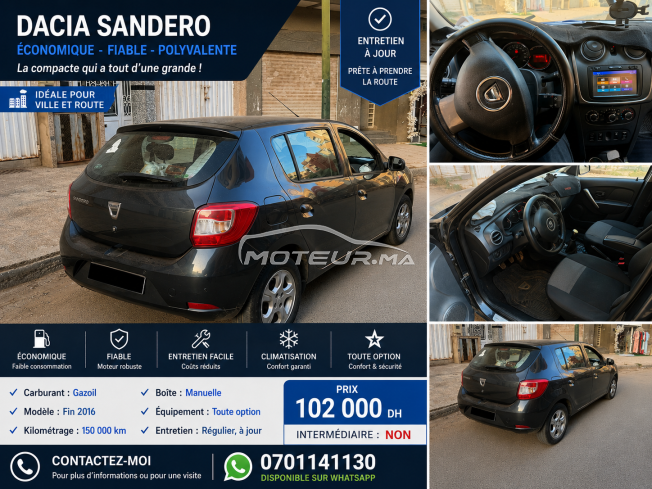 Dacia sandero 2016