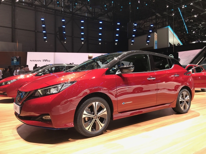 La nouvelle Nissan Leaf e+