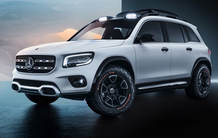 Salon de Shanghai 2019 - Mercedes dévoile le Concept GLB