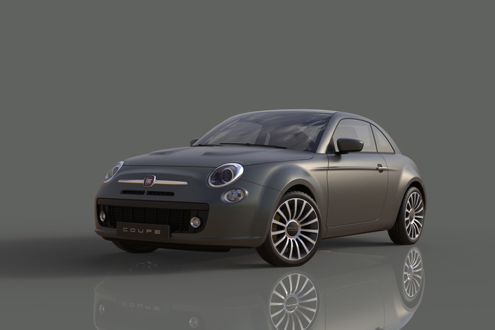 Concept - Fiat : et si on tentait une 500 coupé ?