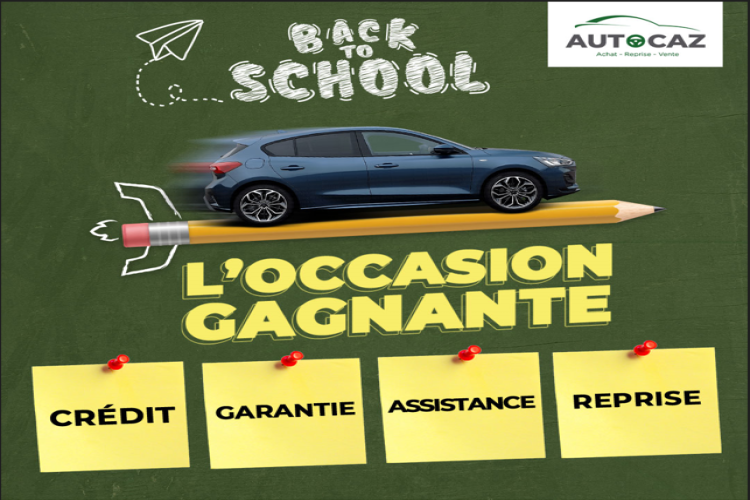 Autocaz lance une formule innovante "Back to School"