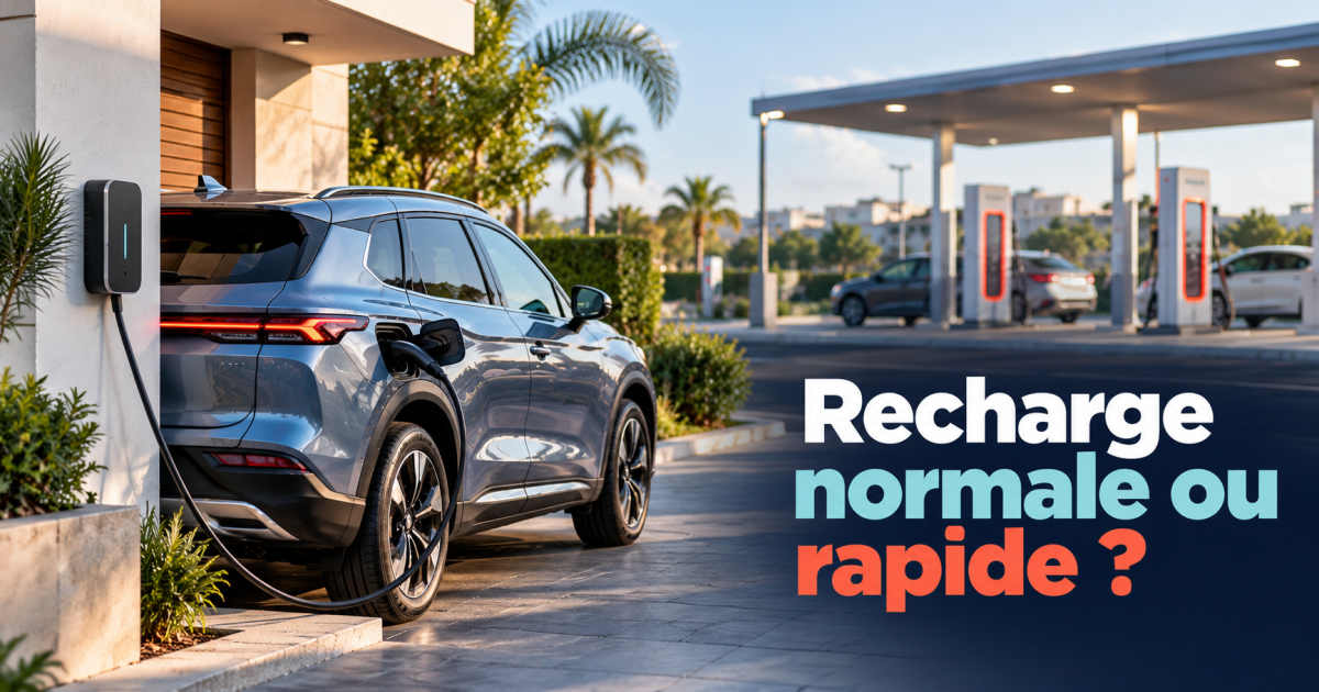 Différence entre recharge normale et rapide : guide pratique