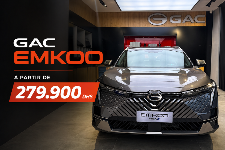 GAC Emkoo 2026 au Maroc : le SUV hybride de 235 ch disponible à partir de 279.900 DH