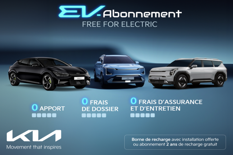 Kia Maroc lance l'offre d'abonnement EV-Abonnement pour les véhicules électriques