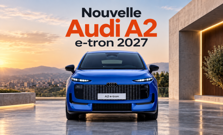 Nouvelle Audi A2 e-tron 2027 : jusqu’à 326 ch et 649 km d’autonomie pour le retour d’un nom mythique
