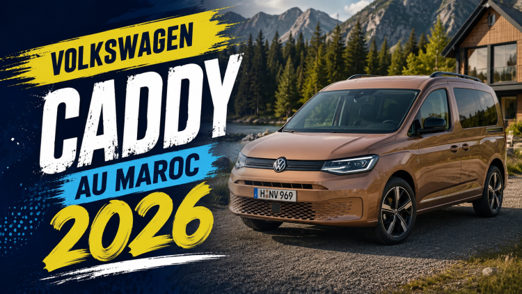 Volkswagen Caddy 2026 : coffre XXL, confort et technologies au rendez-vous !